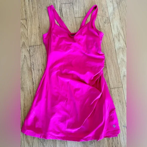 Dresses | Nwot Lija Hot Pink Athletic Dress Size M | Poshmark